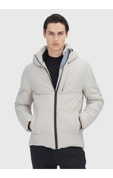 Ramsey Bej Regular Fit Kapüşonlu Dokuma Mont Ramsey Bej Regular Fit Kapüşonlu Dokuma Mont