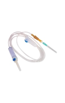 Serum Seti Luer Lock İnfüzyon Seti 21g Yeşil İğneli 25 Adet