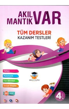 4. Sınıf Tüm Dersler Akıl Var Mantık Var Kazanım Testleri - Zeka Küpü Yayınları 4. Sınıf Tüm Dersler Akıl Var Mantık Var Kazanım Testleri - Zeka Küpü Yayınları