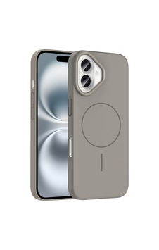 Kilifone - İphone 16 Uyumlu Kılıf Magsafe Özellikli Ruby Sert Kapak - Gri - T36610 Kilifone - İphone 16 Uyumlu Kılıf Magsafe Özellikli Ruby Sert Kapak - Gri - T36610