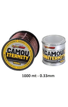 Extra Carp Camou İternity 1000mt 0.33mm Sazan Misinası Extra Carp Camou İternity 1000mt 0.33mm Sazan Misinası