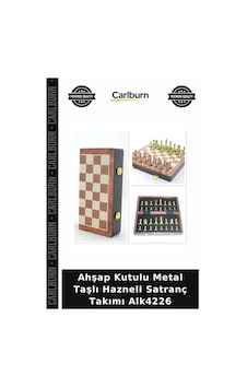 Özel Üretim Hediyelik Dekoratif Klasik Ahşap Kutulu Metal Taşlı Hazneli Satranç Takımı Alk4226 Özel Üretim Hediyelik Dekoratif Klasik Ahşap Kutulu Metal Taşlı Hazneli Satranç Takımı Alk4226