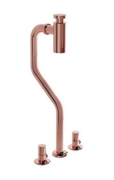 VitrA Origin A4515726 Monoblok Lavabo Sifonu Bakır