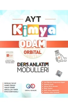 Orbital Yayınları 2025 Ayt Kimya Ders Anlatım Modülleri Orbital Yayınları 2025 Ayt Kimya Ders Anlatım Modülleri
