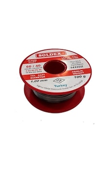 Soldex 60/40 1 MM 100 G Lehim Teli Soldex 60/40 1 MM 100 G Lehim Teli