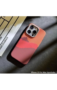 Apple Uyumlu iPhone 15 Pro Max Magsafe Kılıf Carbon Desenli Premium Kapak 1 Renk Siyah Apple Uyumlu iPhone 15 Pro Max Magsafe Kılıf Carbon Desenli Premium Kapak 1 Renk Siyah