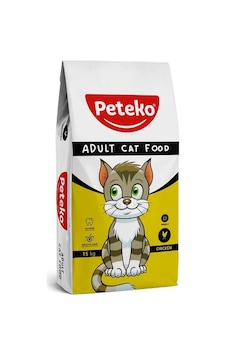 Peteko Tavuklu Yetişkin Kedi Maması 15 KG Peteko Tavuklu Yetişkin Kedi Maması 15 KG