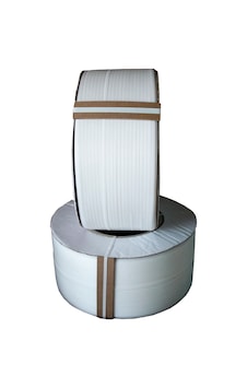 Otomatik Makine Çemberi Beyaz 8mm 4000 Metre 2 Adet Otomatik Makine Çemberi Beyaz 8mm 4000 Metre 2 Adet