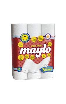 Maylo Üç Katlı Kağıt Havlu 12'li 3'li Avantaj Paketi Mıchu Maylo Üç Katlı Kağıt Havlu 12'li 3'li Avantaj Paketi Mıchu