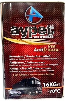 Aypet -70 C Konsantre Antifriz Kırmızı 16 Kg. Aypet -70 C Konsantre Antifriz Kırmızı 16 Kg.