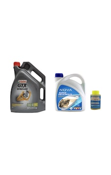 Castrol GTX 10W-40 A3/B4 Yarı Sentetik Motor Yağı 4 L + Yeşil Antifriz 3 L + Cam Suyu 80 ML Castrol GTX 10W-40 A3/B4 Yarı Sentetik Motor Yağı 4 L + Yeşil Antifriz 3 L + Cam Suyu 80 ML