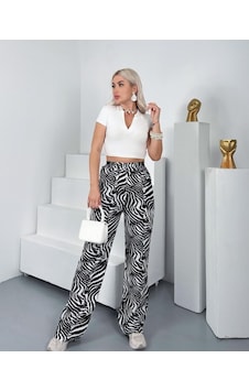 Etiler Collection Kadın Desenli Dokuma Viskon Kumaş Cepli Bol Paça Pantolon Desen3 Etiler Collection Kadın Desenli Dokuma Viskon Kumaş Cepli Bol Paça Pantolon Desen3
