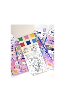 Maxx Sanrio Sulu Boya Defteri 8 Sayfa - 1 Adet