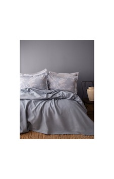 Tanya Indigo Bambu Pike Takımı Tek Kişilik Indigo Indigo