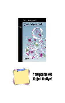 Çiçek Yiyen İnek + Yapışkanlı Not Kağıdı Çiçek Yiyen İnek + Yapışkanlı Not Kağıdı