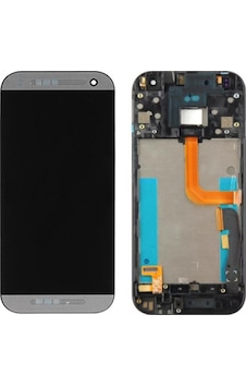 HTC Uyumlu One Mini 2 M8 Mini Lcd Ekran Dokunmatik Siyah Çıtalı HTC Uyumlu One Mini 2 M8 Mini Lcd Ekran Dokunmatik Siyah Çıtalı