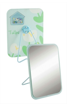 Çiçek - 284 - Desenli Masa - Shopgpt - Aynası Mavi Çiçek - 284 - Desenli Masa - Shopgpt - Aynası Mavi