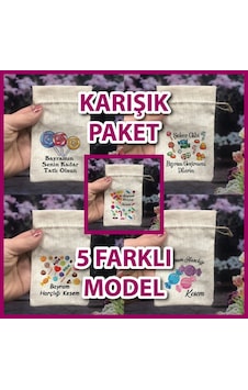 Bayram Harçlık Kesesi - Karışık Set 5 Adet Ramazan Bayramı 1-12 Yaş Bayram Harçlık Kesesi - Karışık Set 5 Adet Ramazan Bayramı 1-12 Yaş