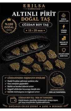 Sertifikalı Altınlı Pirit Cüzdan Taşı Kütle 15-20 Mm Doğal Taş Kütle Bereket Taşı Sertifikalı Altınlı Pirit Cüzdan Taşı Kütle 15-20 Mm Doğal Taş Kütle Bereket Taşı