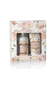 Saponificio Artigianale Fiorentino Duş Jeli & Vücut Losyonu 500 Ml & 250 Ml - Rose 8032665591878 Diğer
