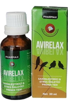 Pharmax Avirelax Kuşlar için Sakinleştirici 30 ML Pharmax Avirelax Kuşlar için Sakinleştirici 30 ML