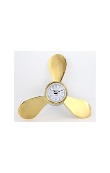 2 Adet Pirinç Duvara Asmalı Saat Pervane Tasarımlı Duvar Saati, Asma Dekoratif Saat, Wall Clock, Brass Ksk2057 Metal 2 Adet Pirinç Duvara Asmalı Saat Pervane Tasarımlı Duvar Saati, Asma Dekoratif Saat, Wall Clock, Brass Ksk2057 Metal