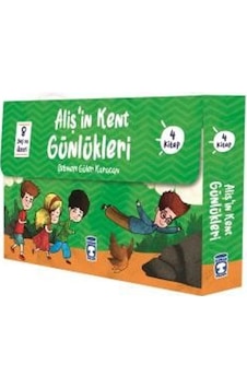 Alişin Kent Günlükleri Seti - 4 Kitap Takım - Şebnem Güler Karacan - Timaş Çocuk Alişin Kent Günlükleri Seti - 4 Kitap Takım - Şebnem Güler Karacan - Timaş Çocuk