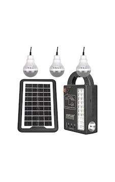 Powermaster Gd-999 Lamba + Powerbank + Işıldak Solar Aydınlatma Seti Powermaster Gd-999 Lamba + Powerbank + Işıldak Solar Aydınlatma Seti