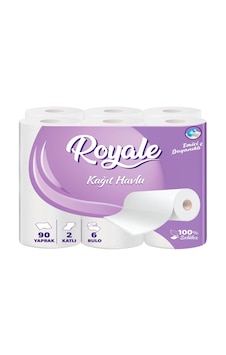 Royale Kağıt Havlu 2 Kat 6 Rulo 4 Paket