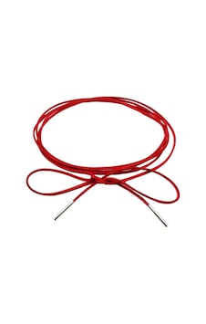 Kırmızı Renk Kadın Süet Bağcıklı Choker Kolye Renkli Kırmızı Renk Kadın Süet Bağcıklı Choker Kolye Renkli