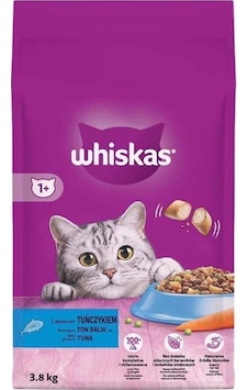 Whiskas Ton Balıklı Kuru Kedi Maması 3.8 Kg Whiskas Ton Balıklı Kuru Kedi Maması 3.8 Kg