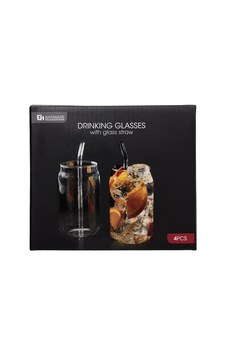 Excellent Houseware Pipetli İçecek Bardağı 500 Ml Diğer Excellent Houseware Pipetli İçecek Bardağı 500 Ml Diğer
