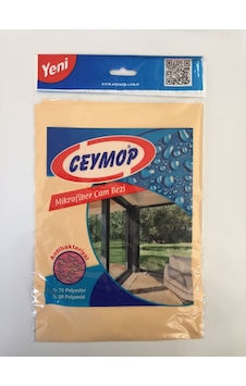 Ceymop Mikrofiber Cam Temizlik Bezi Turuncu 26 x 36 CM Ceymop Mikrofiber Cam Temizlik Bezi Turuncu 26 x 36 CM