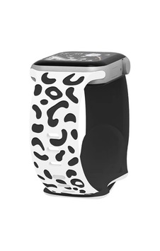 Apple Watch Uyumlu  44mm Zore Krd-140 Silikon Kordon Strap Kayış
