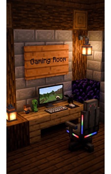 Minecraft Temalı Gaming Room Ahşap Duvar Tabelası Dekoratif Gamer Odası Kapı Süsü - Minecraft Temalı Gaming Room Ahşap Duvar Tabelası Dekoratif Gamer Odası Kapı Süsü -