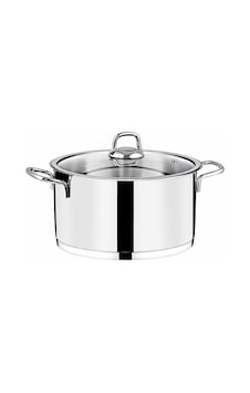 Anna Silver Derin Tencere 28cm 10 Lt Gri Anna Silver Derin Tencere 28cm 10 Lt Gri