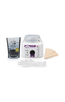 Ekamix Sir Ağda Makinesi + Vivet Granül Siyah Ağda 1 KG Ekamix Sir Ağda Makinesi + Vivet Granül Siyah Ağda 1 KG