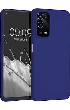 Oppo A55 4g Kılıf Zore Premier Silikon Kapak Lacivert Oppo A55 4g Kılıf Zore Premier Silikon Kapak Lacivert