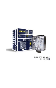 Niken Çalışma Lambası Eco 9 Ledli Kare