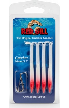 Red Gill Original 9cm Silikon Yem - Red Fleck Red Gill Original 9cm Silikon Yem - Red Fleck