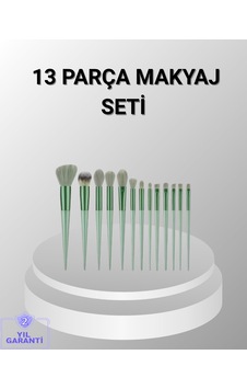 13 Parça Makyaj Fırça Seti Ergonomik Dökülme Yapmayan Taşınabilir 13 Parça Makyaj Fırça Seti Ergonomik Dökülme Yapmayan Taşınabilir