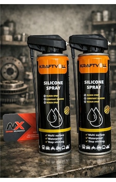 Silikon Sprey Plastik, Kauçuk Ve Metal Yüzeyler İçin 2li Takım Profesyonel Koruma Siyah Silikon Sprey Plastik, Kauçuk Ve Metal Yüzeyler İçin 2li Takım Profesyonel Koruma Siyah