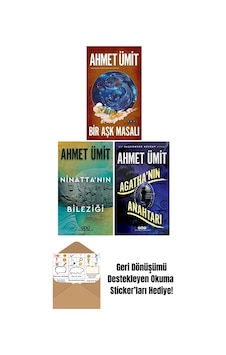 Ahmet Ümit 3 Kitap Set + Okuma Sticker'ları Ahmet Ümit 3 Kitap Set + Okuma Sticker'ları