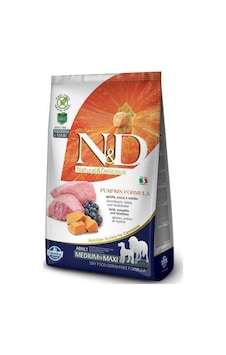 N&D Tahılsız Bal Kabaklı Kuzu Etli ve Yaban Mersinli Orta ve Büyük Irk Yetişkin Köpek Maması 2500 G N&D Tahılsız Bal Kabaklı Kuzu Etli ve Yaban Mersinli Orta ve Büyük Irk Yetişkin Köpek Maması 2500 G