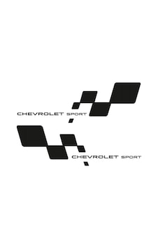 Chevrolet Sport Yan Kapı Için Çamurluk Sticker 2 Adet Sağ Sol Chevrolet Sport Yan Kapı Için Çamurluk Sticker 2 Adet Sağ Sol