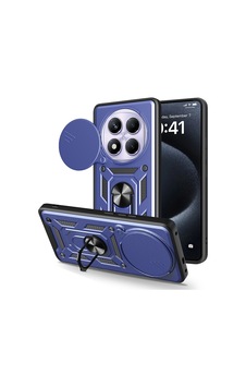 Vendas Xiaomi Redmi Note 14 Pro 4g Kılıf Magnetik Standlı Kamera Korumalı Zore Sürgülü Kapak Mavi Vendas Xiaomi Redmi Note 14 Pro 4g Kılıf Magnetik Standlı Kamera Korumalı Zore Sürgülü Kapak Mavi