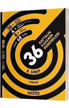 8. Sınıf Türkçe 36 Haftalık Kazanım Denemeleri- Hız Yayınları 8. Sınıf Türkçe 36 Haftalık Kazanım Denemeleri- Hız Yayınları