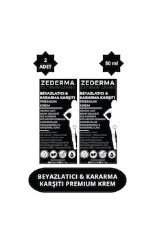 Zederma Beyazlatıcı Kararma Karşıtı Premium Krem 50 Ml 2 Adet Zederma Beyazlatıcı Kararma Karşıtı Premium Krem 50 Ml 2 Adet