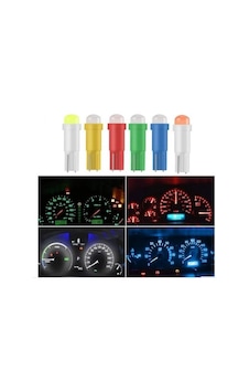 T5 LED OTO KİLOMETRE KADRAN AMBİANS AYDINLATMA AMPULÜ-5 ADET