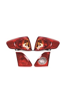 Toyota Corolla Uyumlu Stop Lambası Dış+İç Sağ-Sol Takım 2007-2009 Toyota Corolla Uyumlu Stop Lambası Dış+İç Sağ-Sol Takım 2007-2009